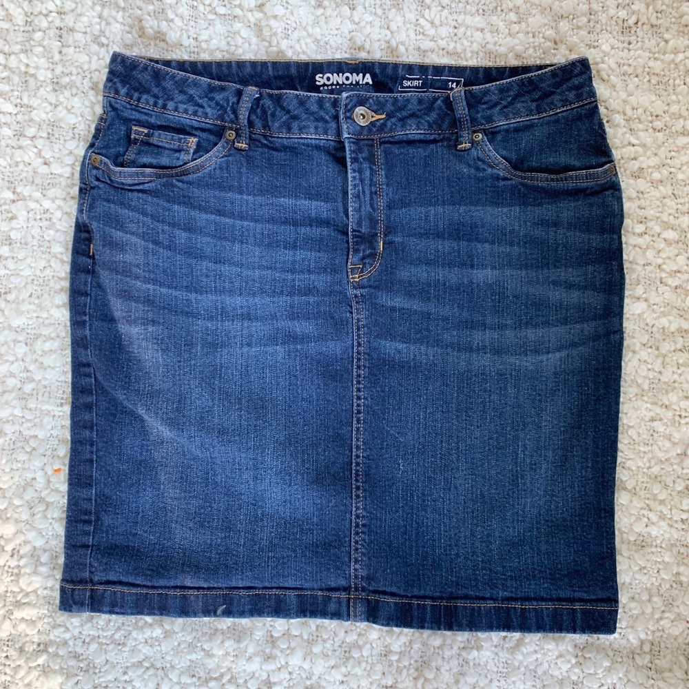Denim Skirt